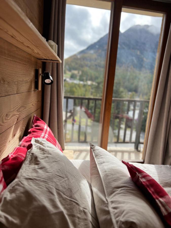 Appartamento Les Tanieres De Montgenevre - La Marmotte - Duplex 4 P Entierement Renove Avec Vue Magnifique Esterno foto