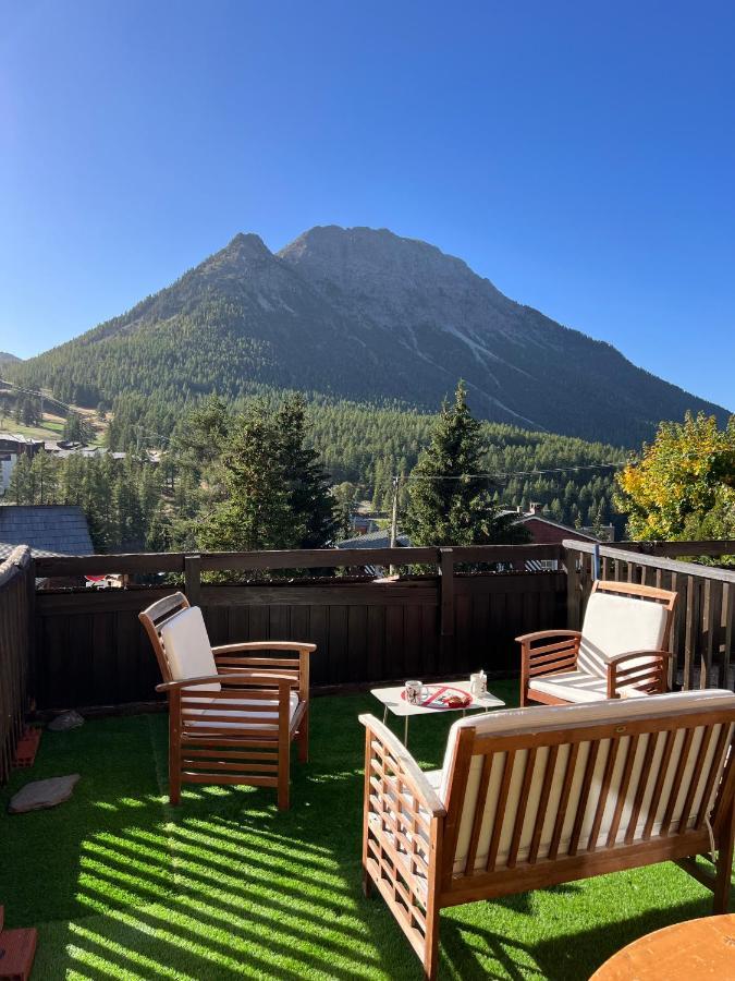 Appartamento Les Tanieres De Montgenevre - La Marmotte - Duplex 4 P Entierement Renove Avec Vue Magnifique Esterno foto