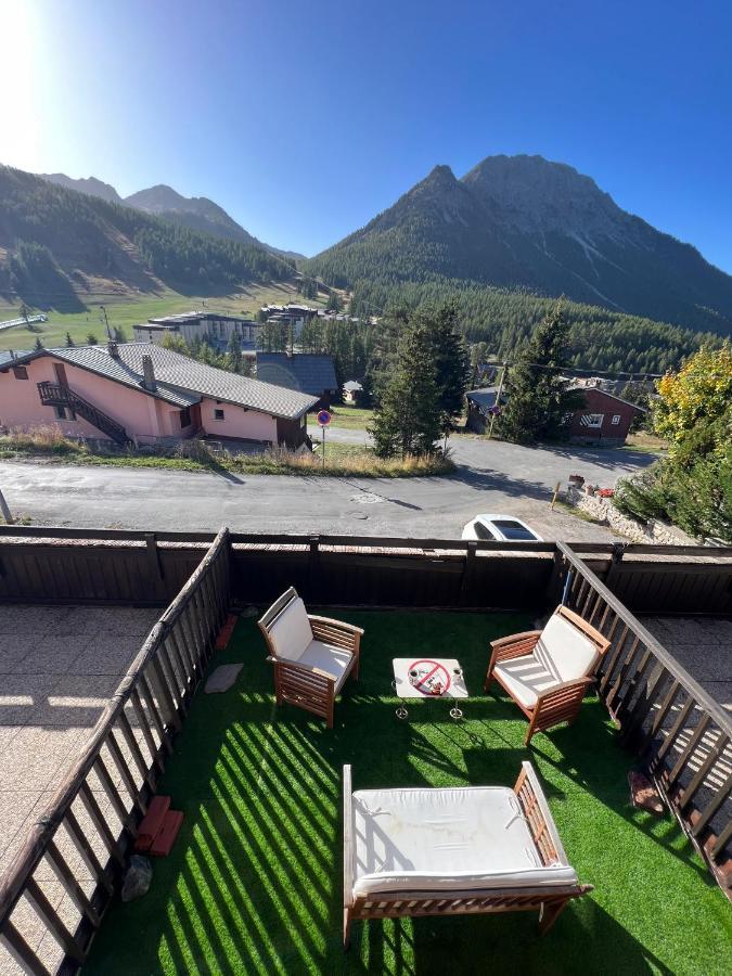 Appartamento Les Tanieres De Montgenevre - La Marmotte - Duplex 4 P Entierement Renove Avec Vue Magnifique Esterno foto