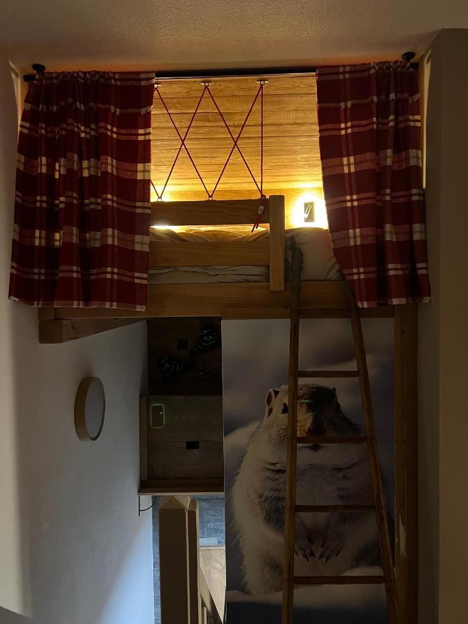 Appartamento Les Tanieres De Montgenevre - La Marmotte - Duplex 4 P Entierement Renove Avec Vue Magnifique Esterno foto