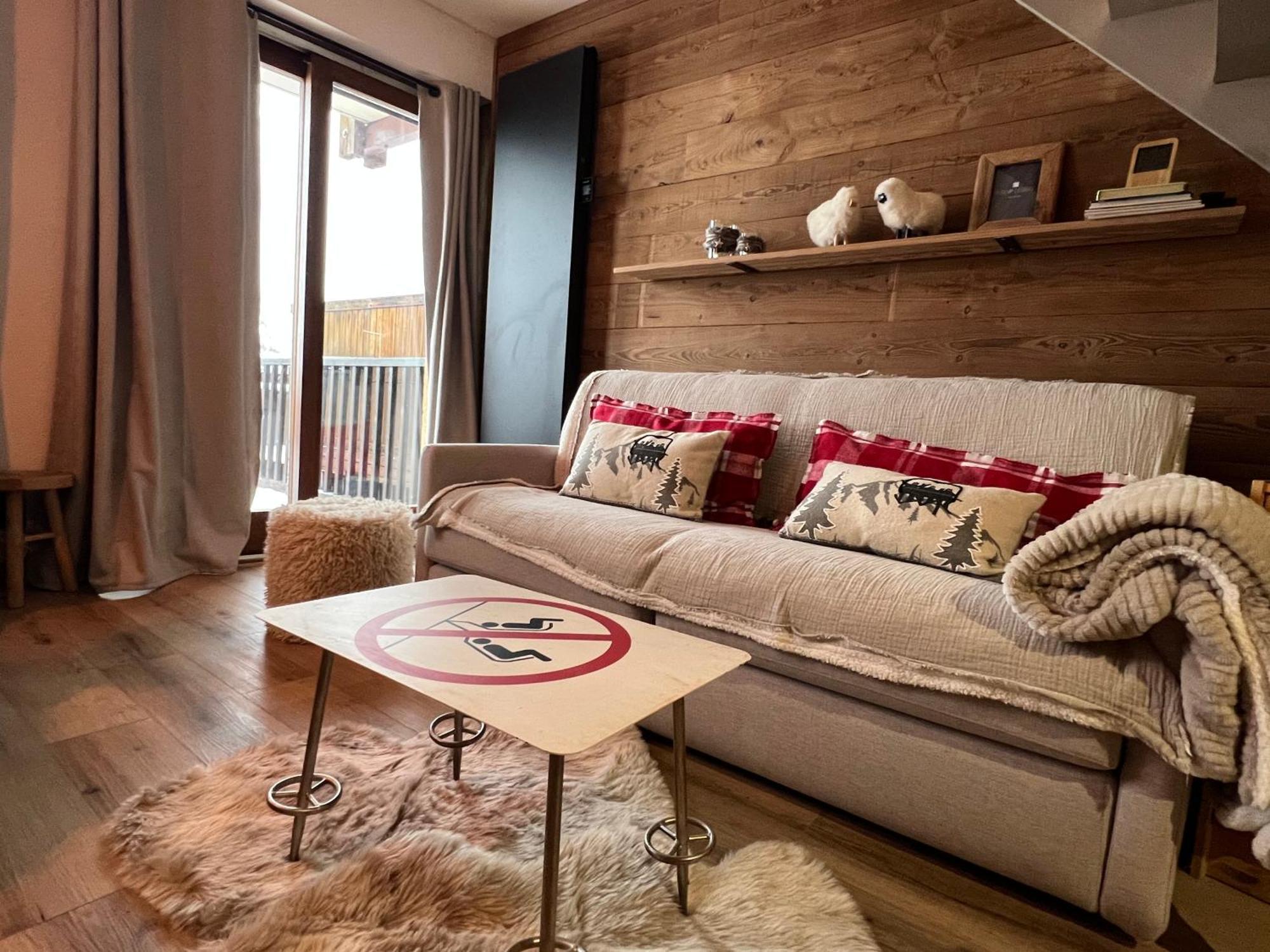 Appartamento Les Tanieres De Montgenevre - La Marmotte - Duplex 4 P Entierement Renove Avec Vue Magnifique Esterno foto